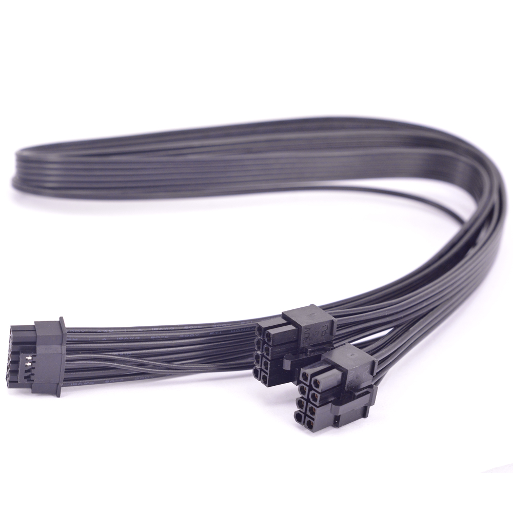 Dual 8Pin To 16Pin 12Vhpwr Cable - Cho Seasonic PCIE 5.0 600W 12VHPWR
