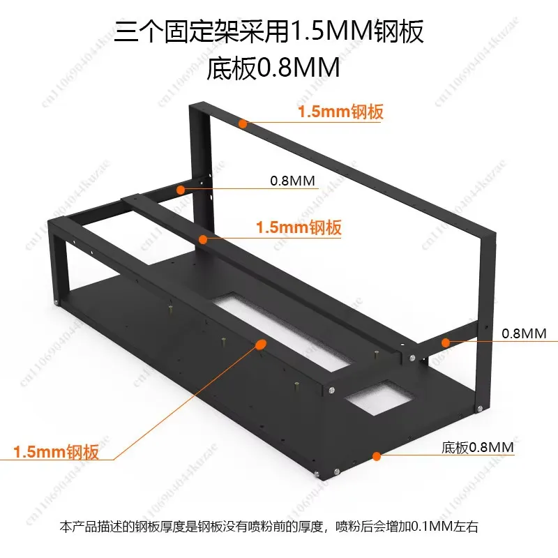 for 6/8 GPU Open Air Mining Ri - đánh giá và giá Gpu Mining Rig Frame 8 Gpu