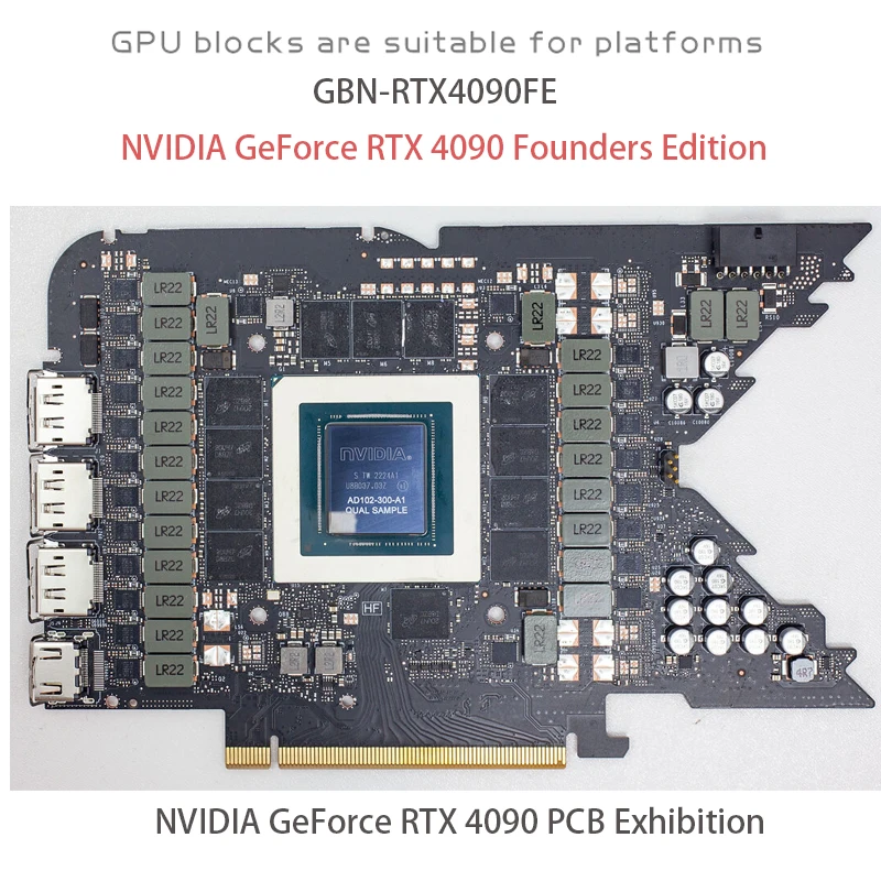 Granzon GPU Block Use for NVID - đánh giá và giá Rtx 4090 Water Block