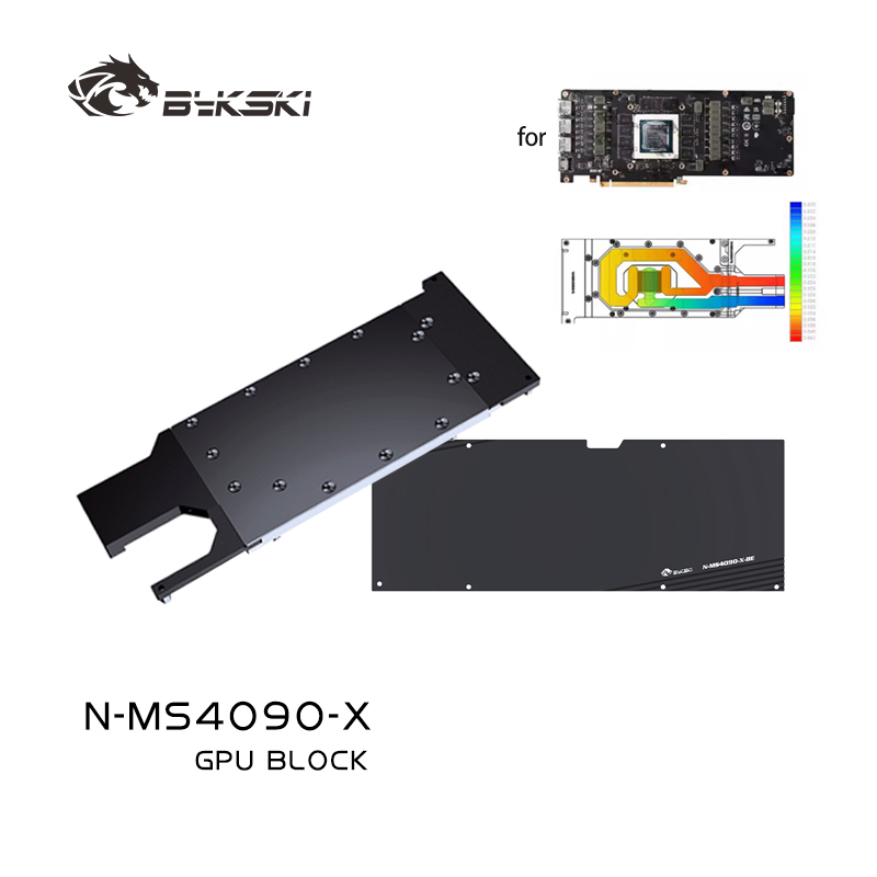 Bykski GPU Block for MSI RTX 4 - đánh giá và giá Rtx 4090 Water Block