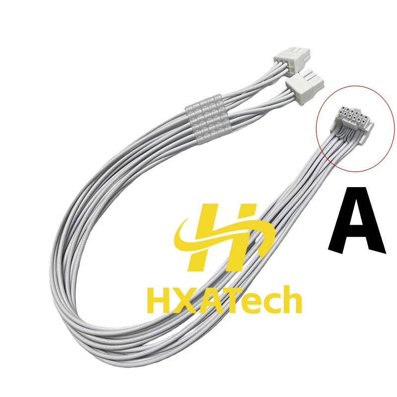 High Quality16AWG Braided Patt - đánh giá và giá Dual 8Pin To 16Pin 12Vhpwr Cable