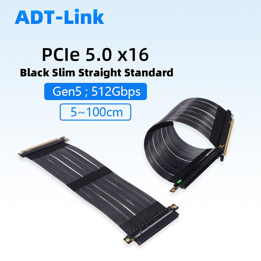 ADT-Link PCIe 5.0 X16 Graphics - đánh giá và giá Pcie 5.0 Gpu Riser Cable