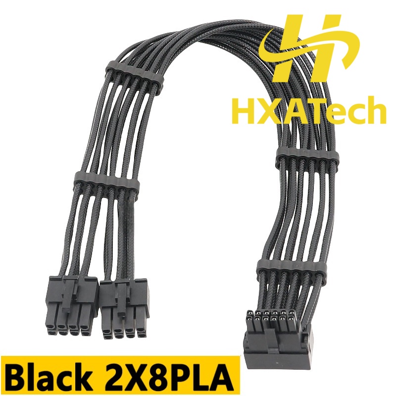 HXATech- 2x8PIN 3X8PIN 4X8PIN  - đánh giá và giá Dual 8Pin To 16Pin 12Vhpwr Cable