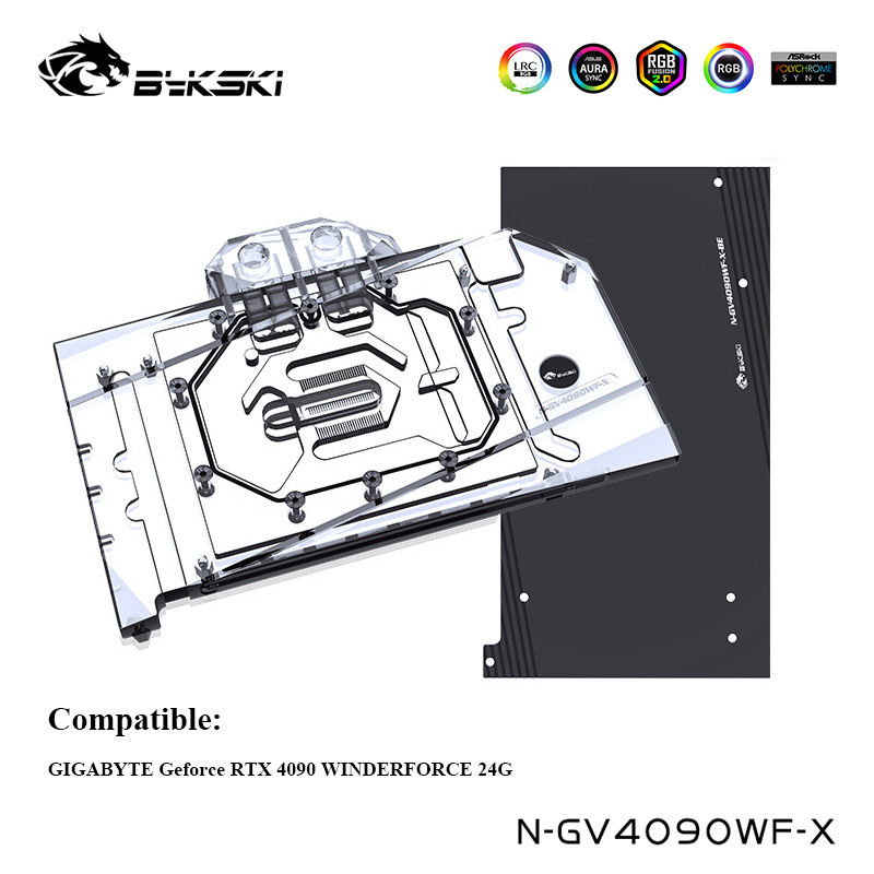 Bykski GPU Water Block For GIG - đánh giá và giá Rtx 4090 Water Block