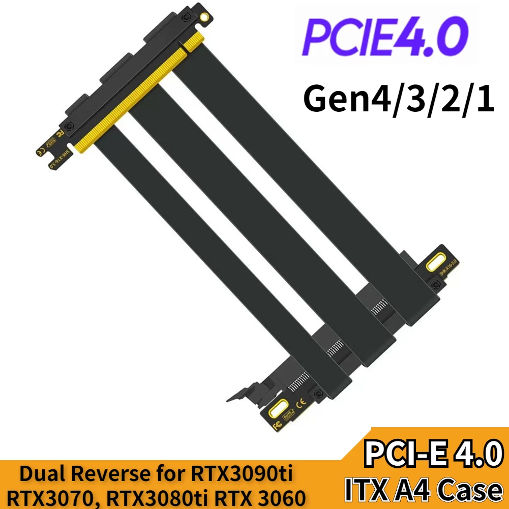 Brand New PCI Express 4.0 16X  - đánh giá và giá Itx Gpu Riser Pcie 4.0 16X