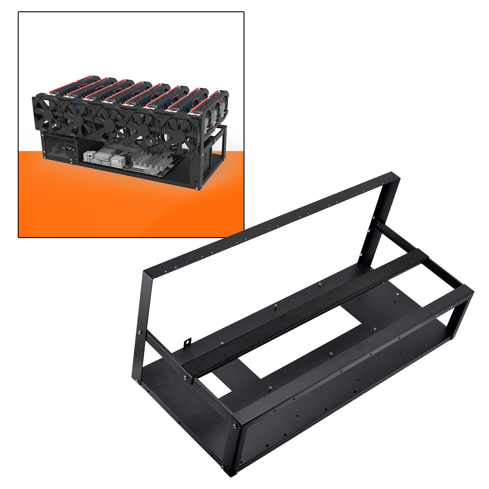 6/8 GPU Mining Rig Frame Rack  - đánh giá và giá Gpu Mining Rig Frame 8 Gpu
