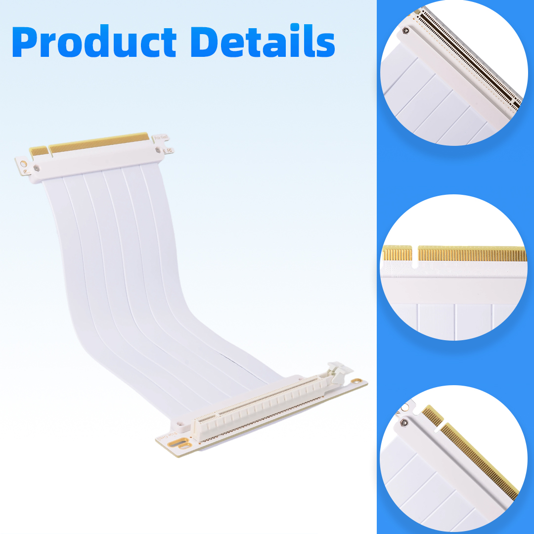 PCIE 3.0 X16 Riser Cable 90 18 - đánh giá và giá Pcie 5.0 Gpu Riser Cable