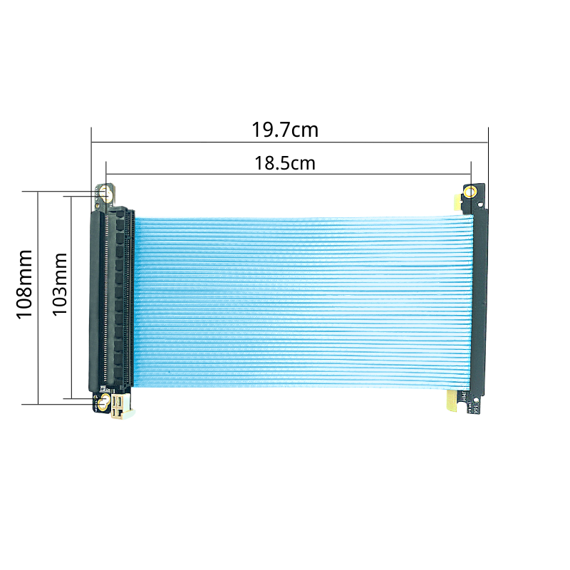 Dual Ngược Pcie 4.0 Nâng Cáp 1 - đánh giá và giá Itx Gpu Riser Pcie 4.0 16X