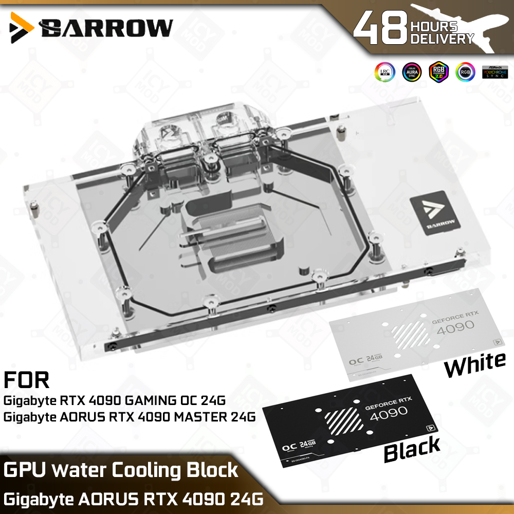 Barrow  GPU Water Cooler Block - đánh giá và giá Rtx 4090 Water Block
