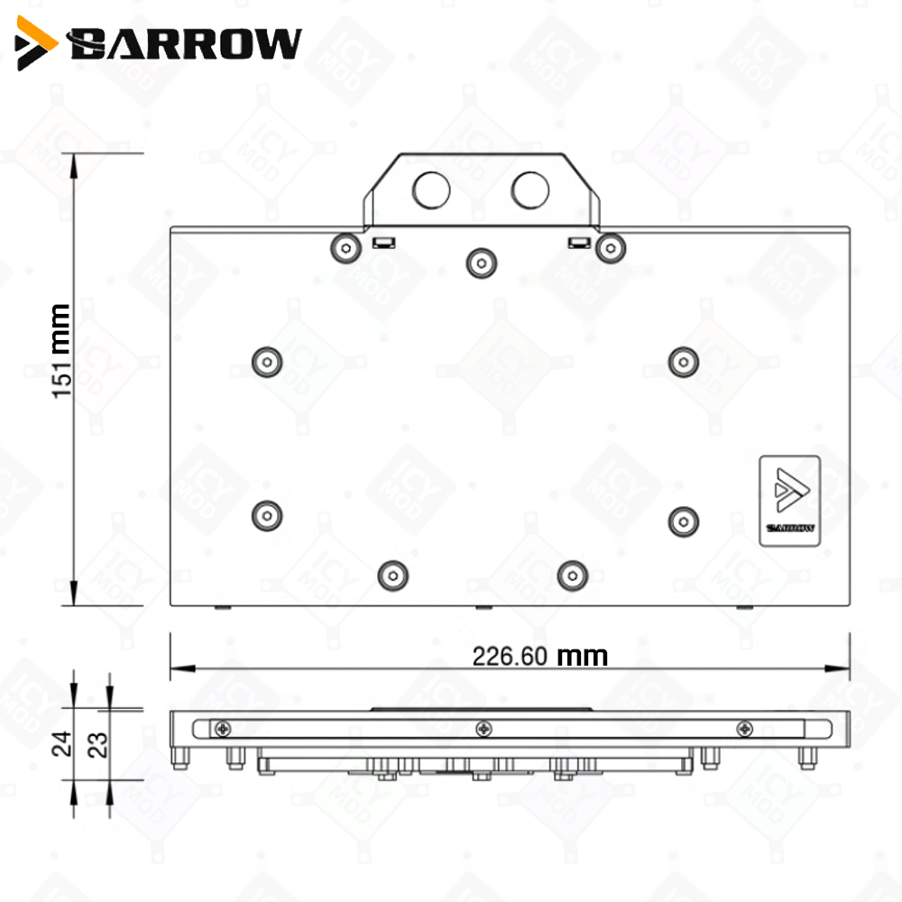 Barrow  GPU Water Cooler Block - đánh giá và giá Rtx 4090 Water Block
