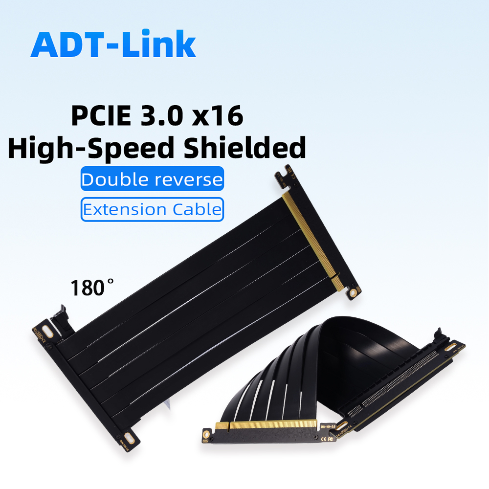 PCIE 3.0 X16 Riser Cable Doubl - đánh giá và giá Pcie 5.0 Gpu Riser Cable