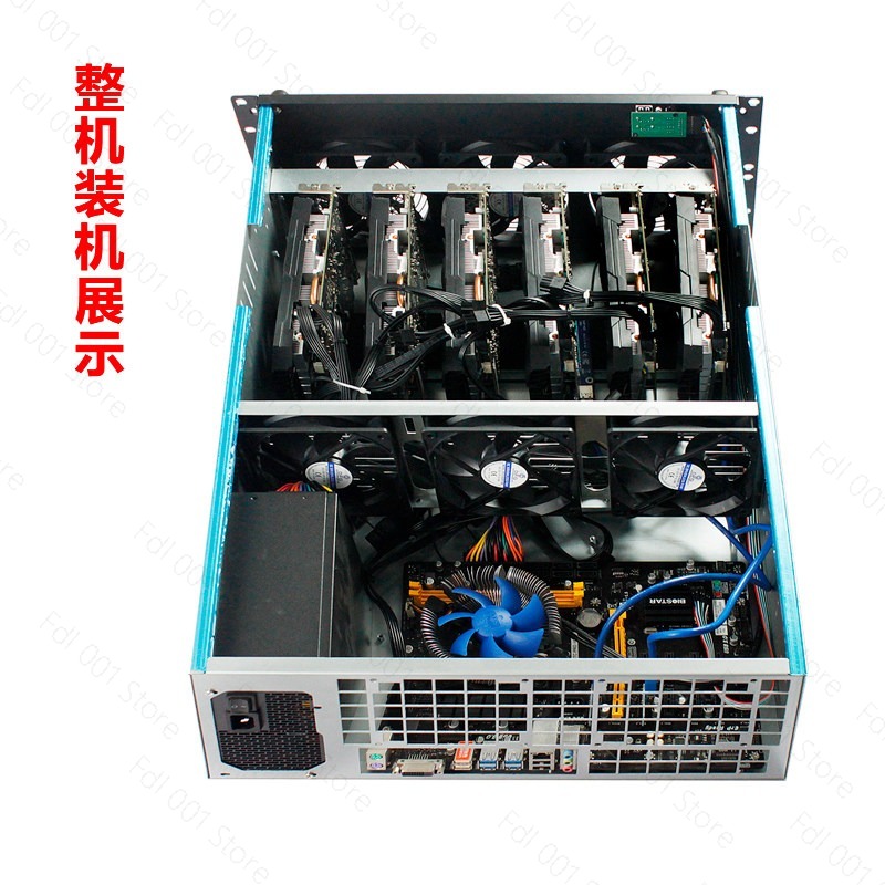 4U multi-graphics card chassis - đánh giá và giá Server Gpu Chassis 4U