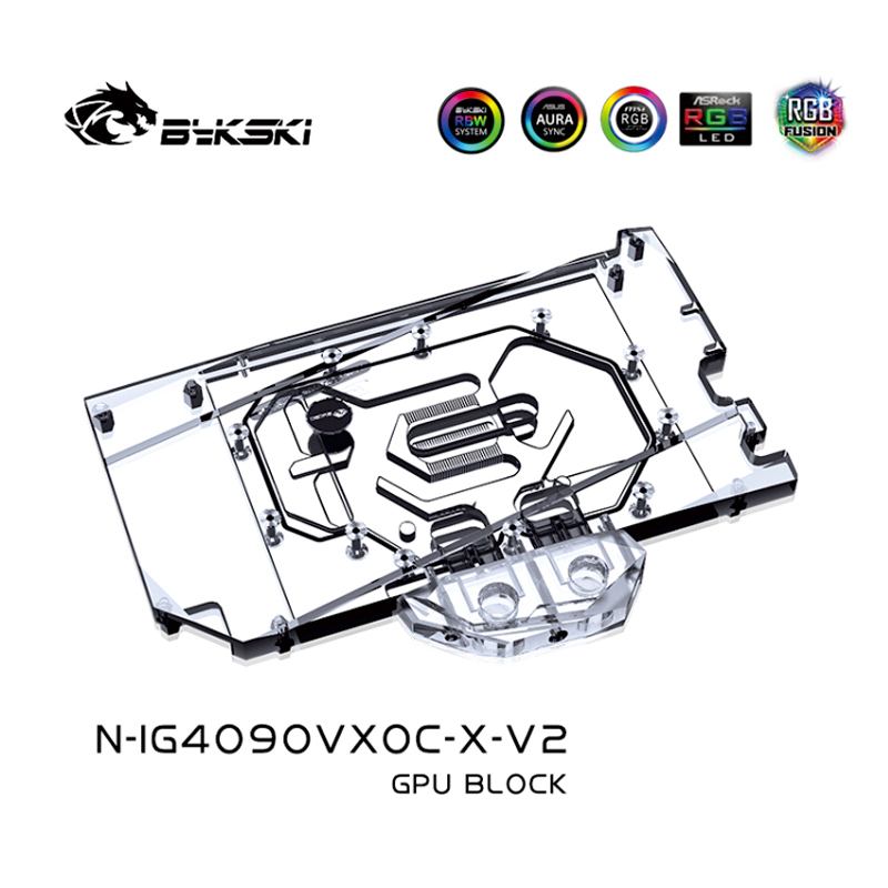 Bykski N-IG4090VXOC-X-V2 Water - đánh giá và giá Rtx 4090 Water Block