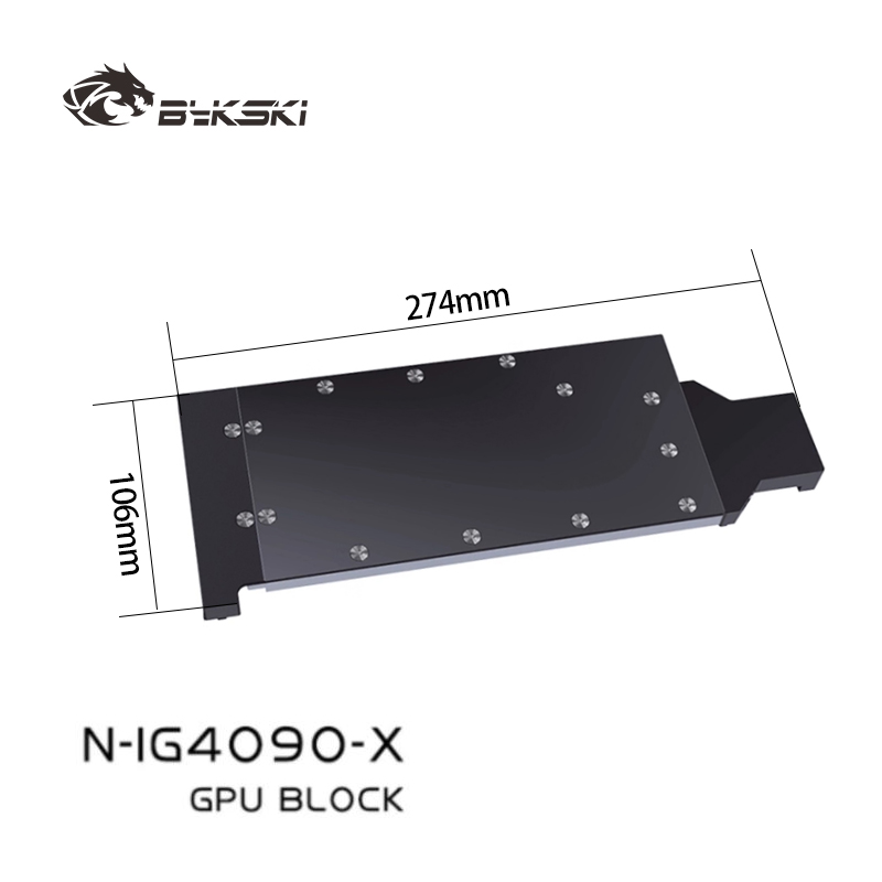 Bykski GPU Water Block for Col - đánh giá và giá Rtx 4090 Water Block