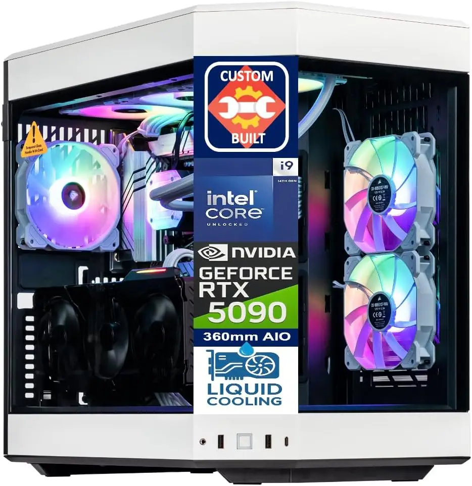 Velztorm White Praetix Custom  - đánh giá và giá Rtx 5090 32Gb
