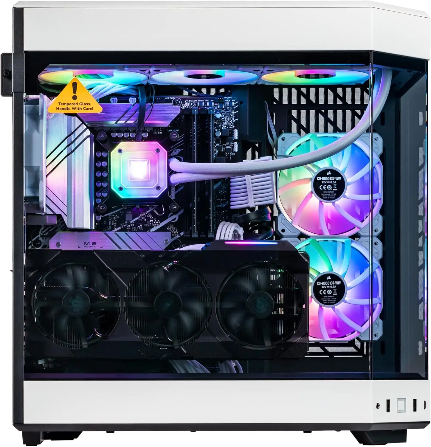 Velztorm White Praetix Custom  - đánh giá và giá Rtx 5090 32Gb