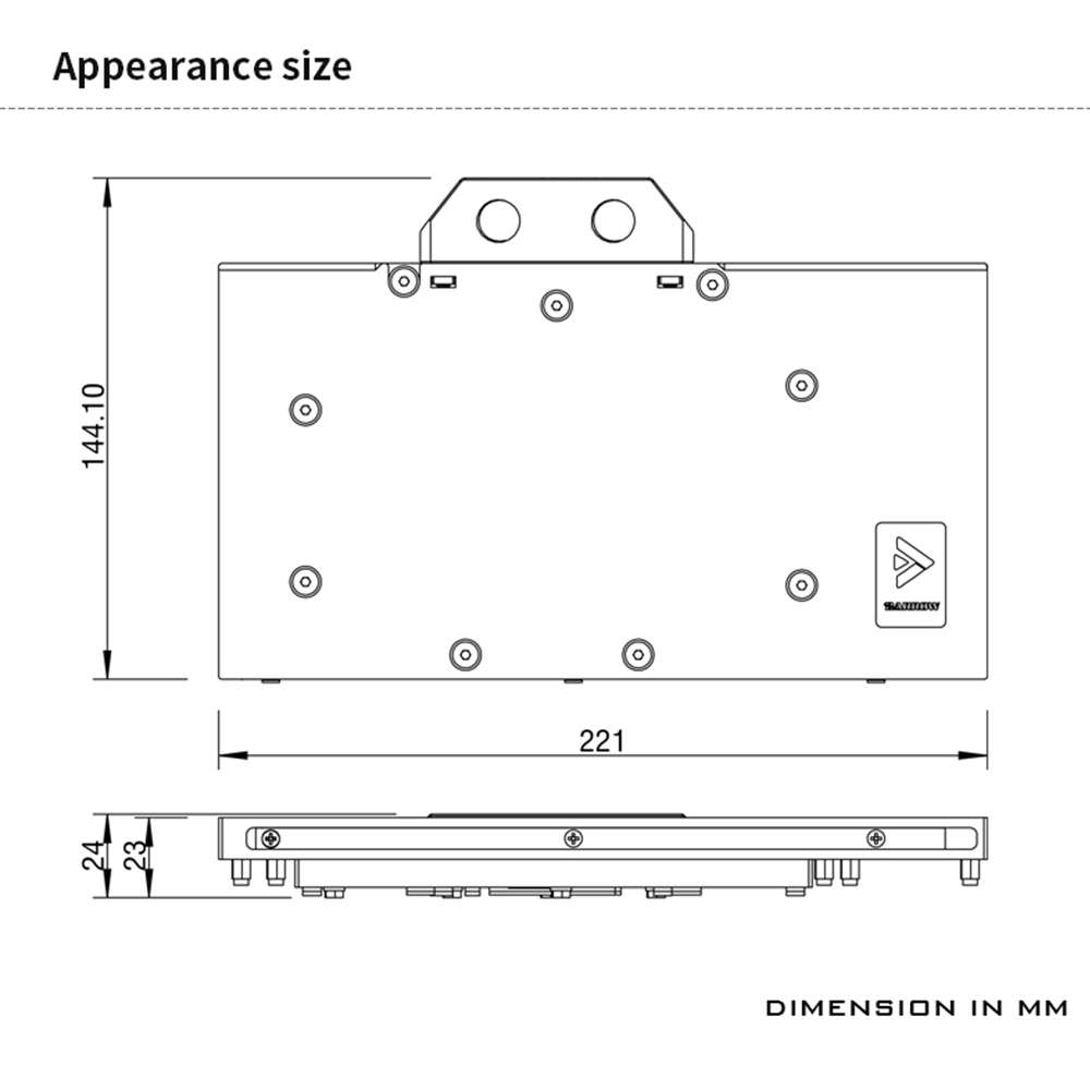 BARROW Water Block for ZOTAC G - đánh giá và giá Rtx 4090 Water Block